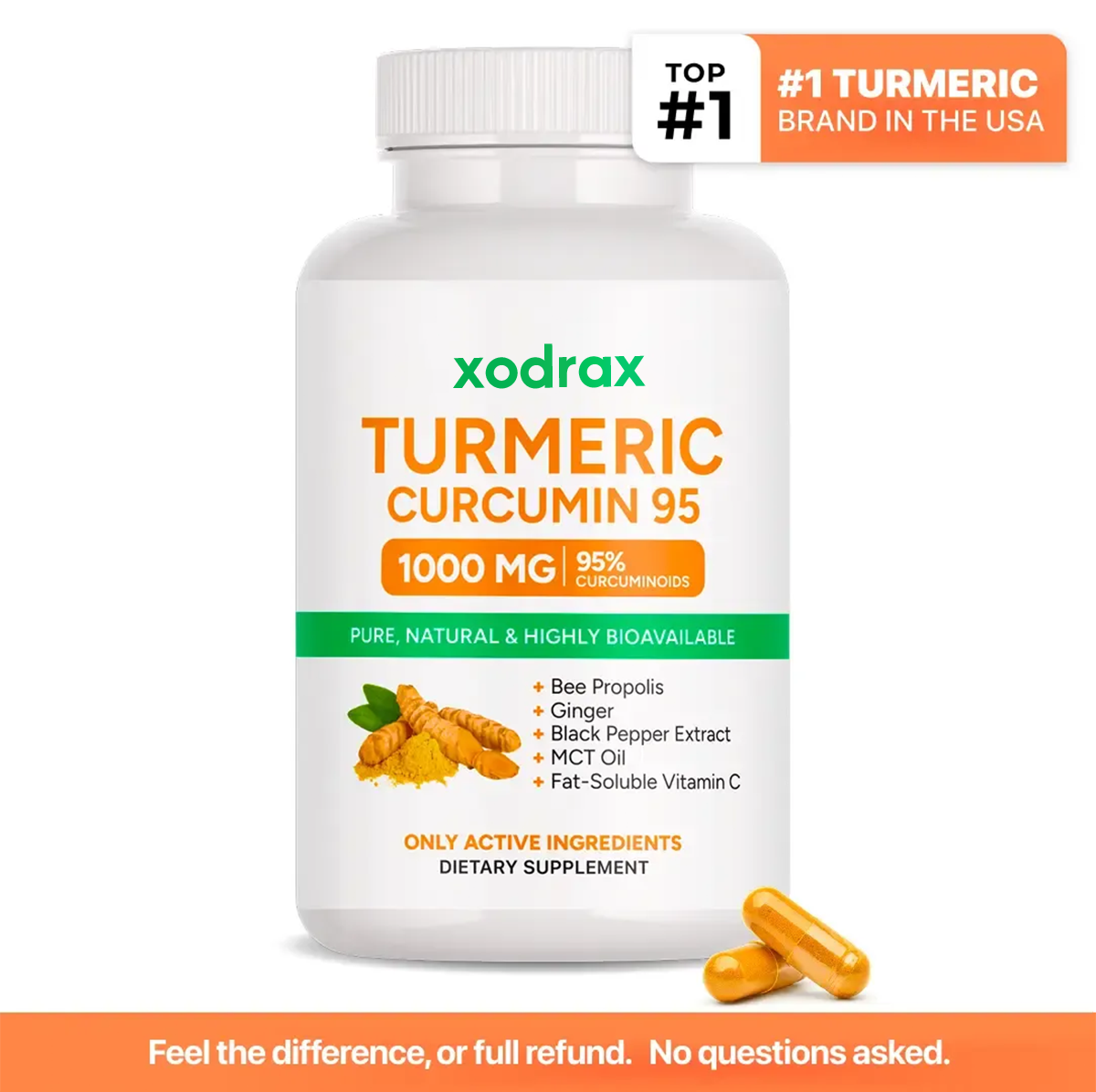 Xodrax™ Turmeric Curcumin 95